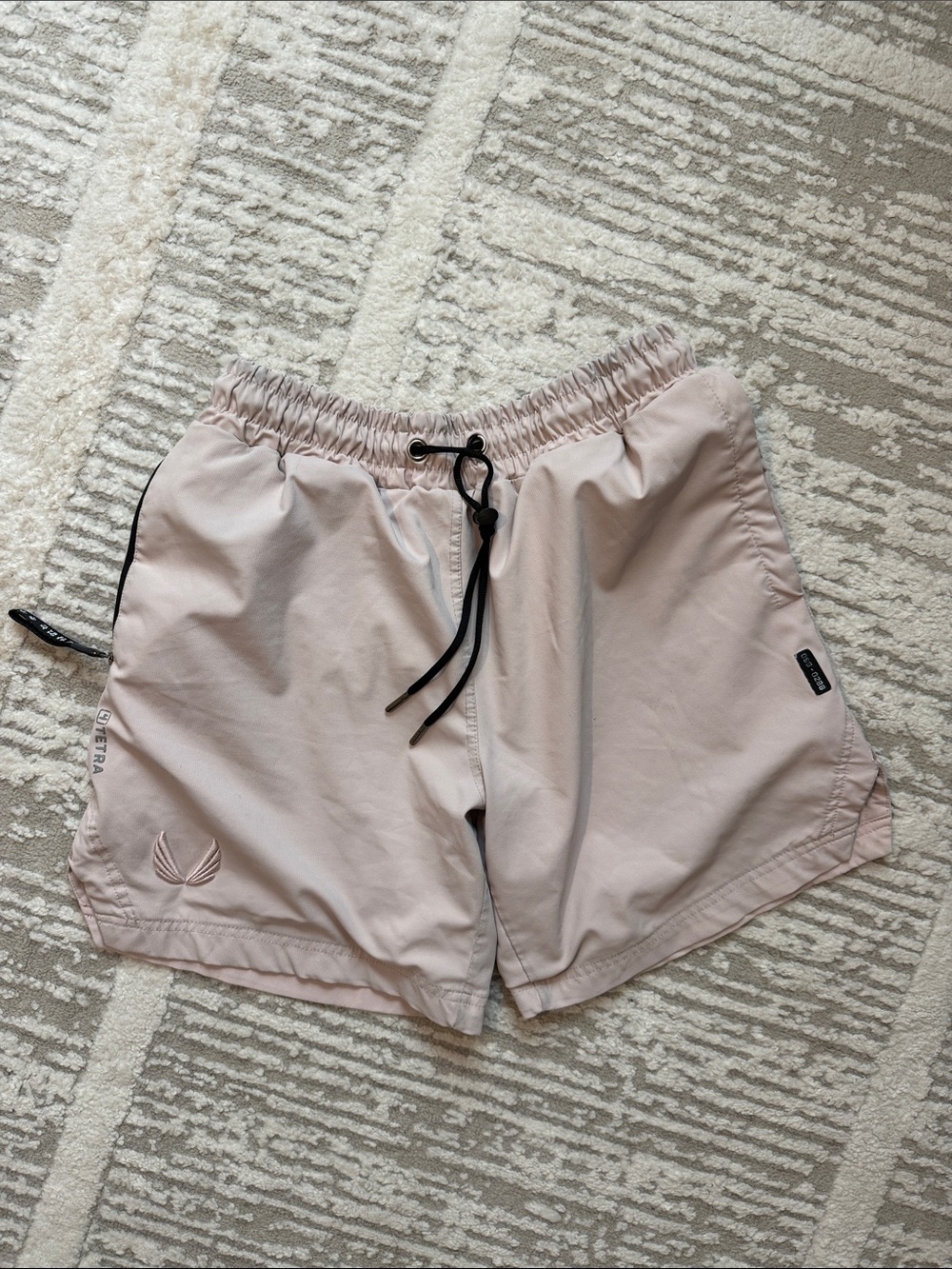 ASRV Pale Pink Athletic Shorts - Medium